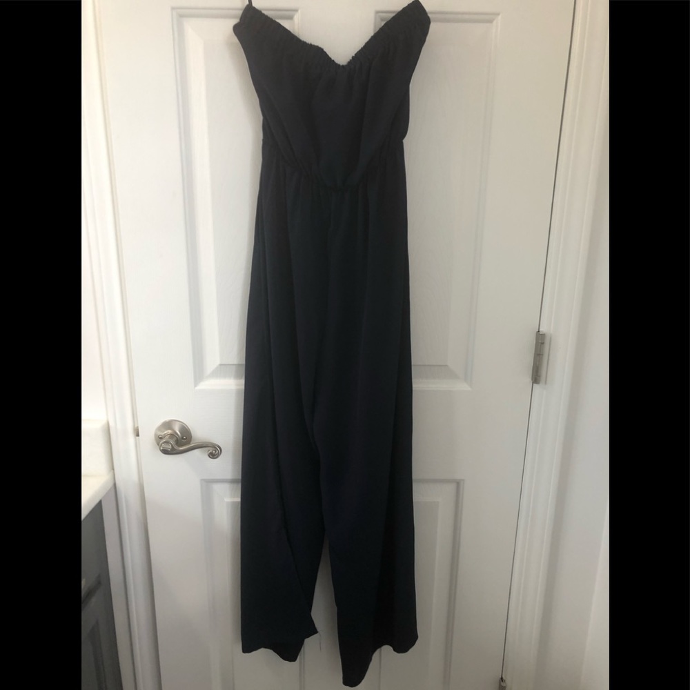 Strapless jumpsuit